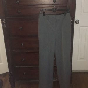Size 4 Ann Taylor gray lined pants